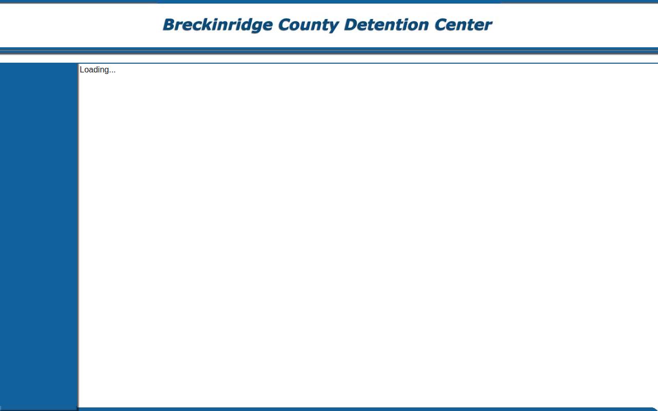 Breckinridge County recent arrests detention roster page